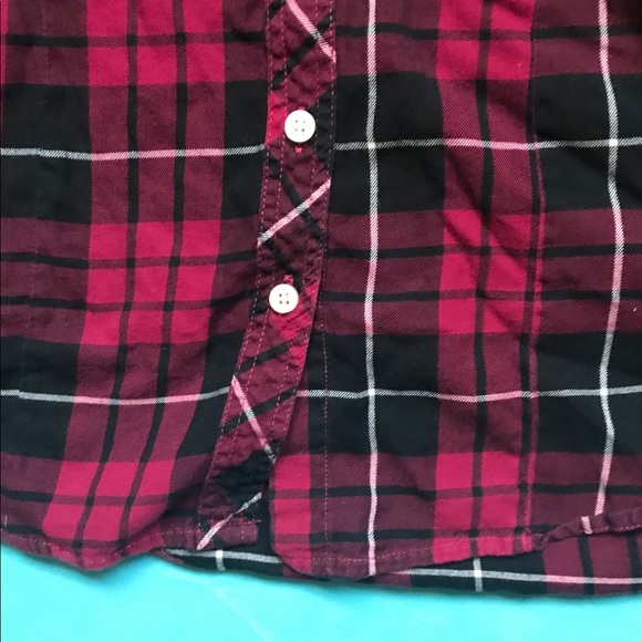 SOLD Torrid red camp shirt - Picture 6 of 6